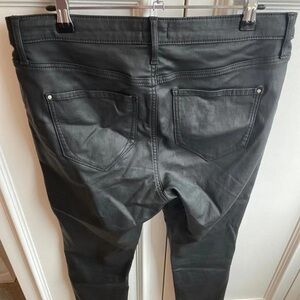 River Island Petite 14 extra short coated jeans
